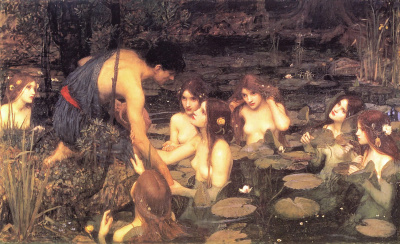 John William Waterhouse - Hylas and the Nymphs (1896)